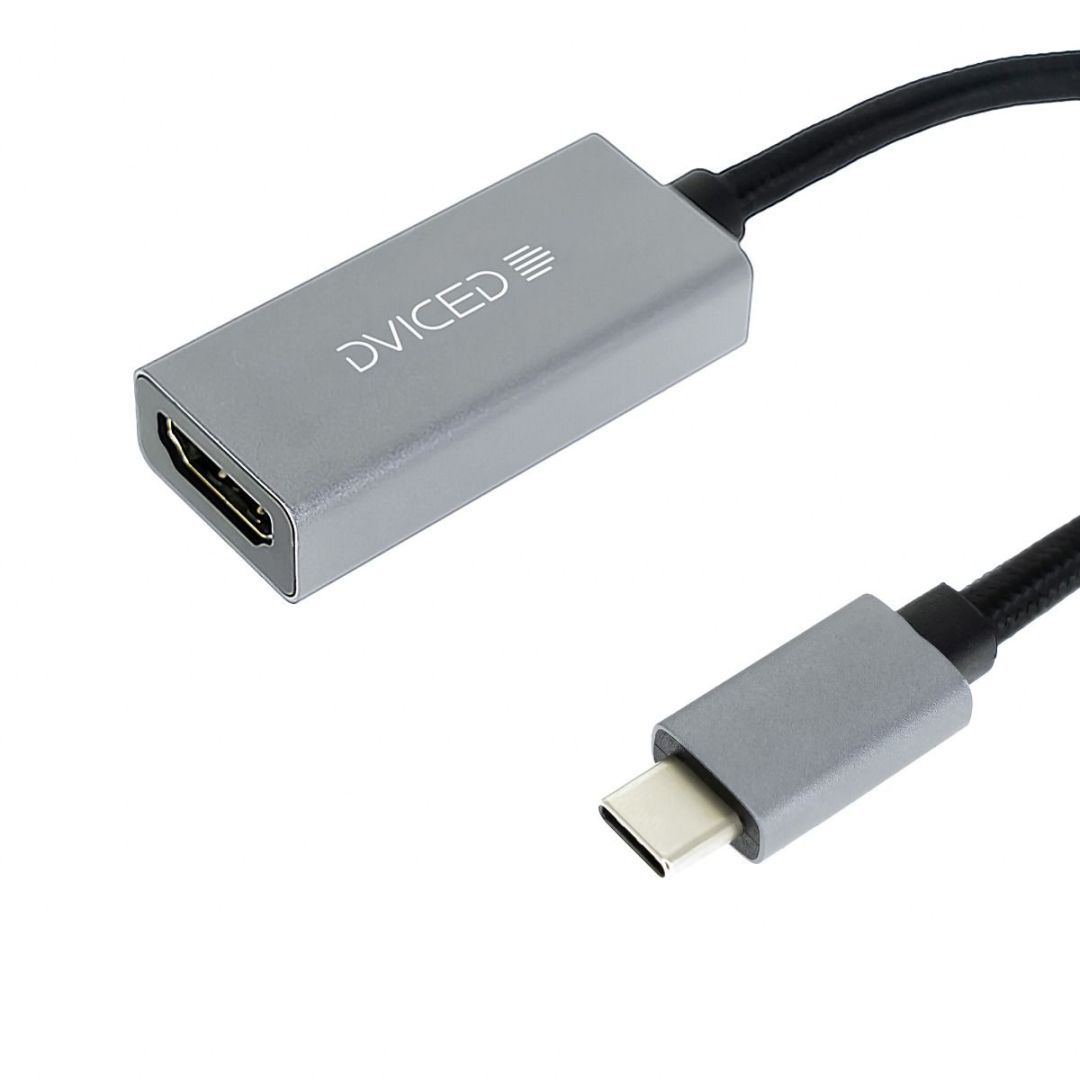 Dviced USB-C to HDMI Adapter Grey Dviced USB-C to HDMI Adapter Grey