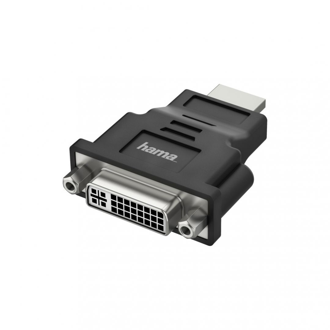 Hama FIC HDMI - DVI-D Adapter Black Hama FIC HDMI - DVI-D Adapter Black