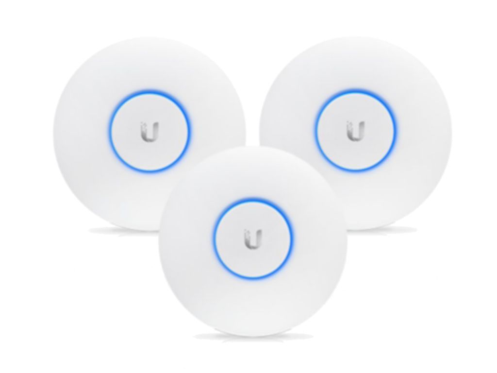 Ubiquiti UAP-NANOHD-3 UniFi AC Nano HD Wave 2 3 Pack Access Point White Ubiquiti UAP-NANOHD-3 UniFi AC Nano HD Wave 2 3 Pack Access Point White