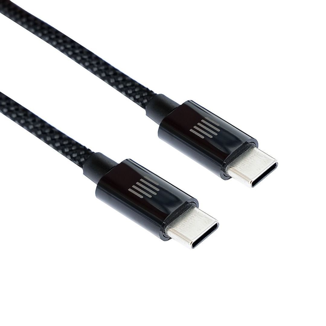 Dviced USB-C to USB-C Magnetic Braided Cable 1,25m Dark Grey Dviced USB-C to USB-C Magnetic Braided Cable 1,25m Dark Grey