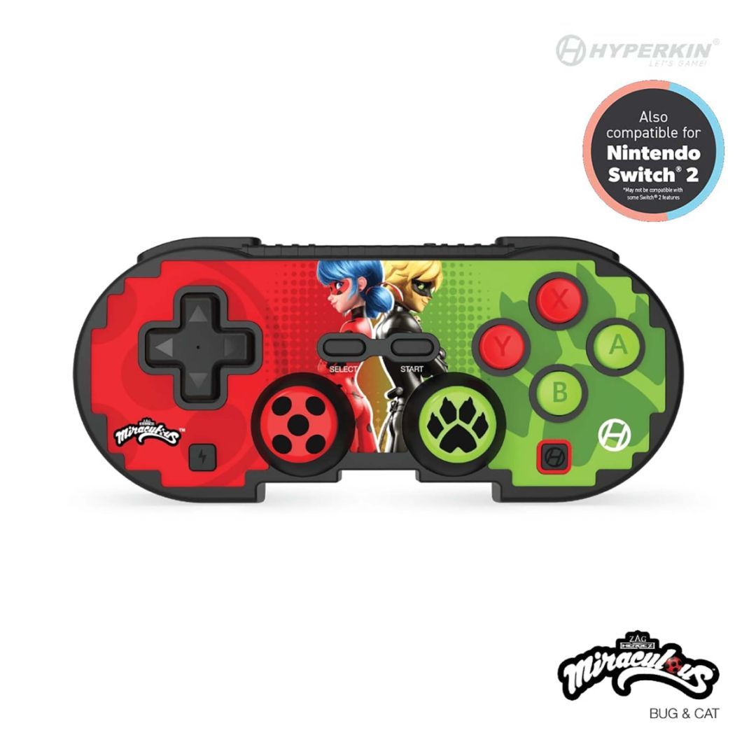 HYPERKIN Pixel Art Official Miraculous Edition (Ladybug & Cat) Gamepad HYPERKIN Pixel Art Official Miraculous Edition (Ladybug & Cat) Gamepad