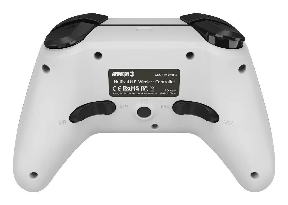 ARMOR3 NuRival Hall Effect Stick Bluetooth Gamepad White