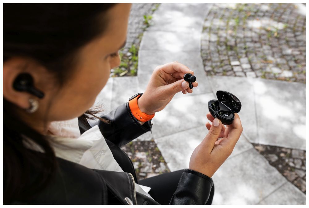 FIXED PD nélküli headset, fekete