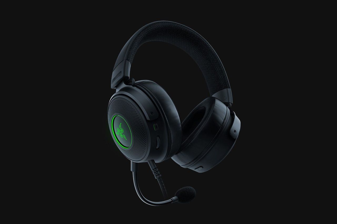 Razer Kraken V3 Hypersense Gaming Headset Black Razer Kraken V3 Hypersense Gaming Headset Black