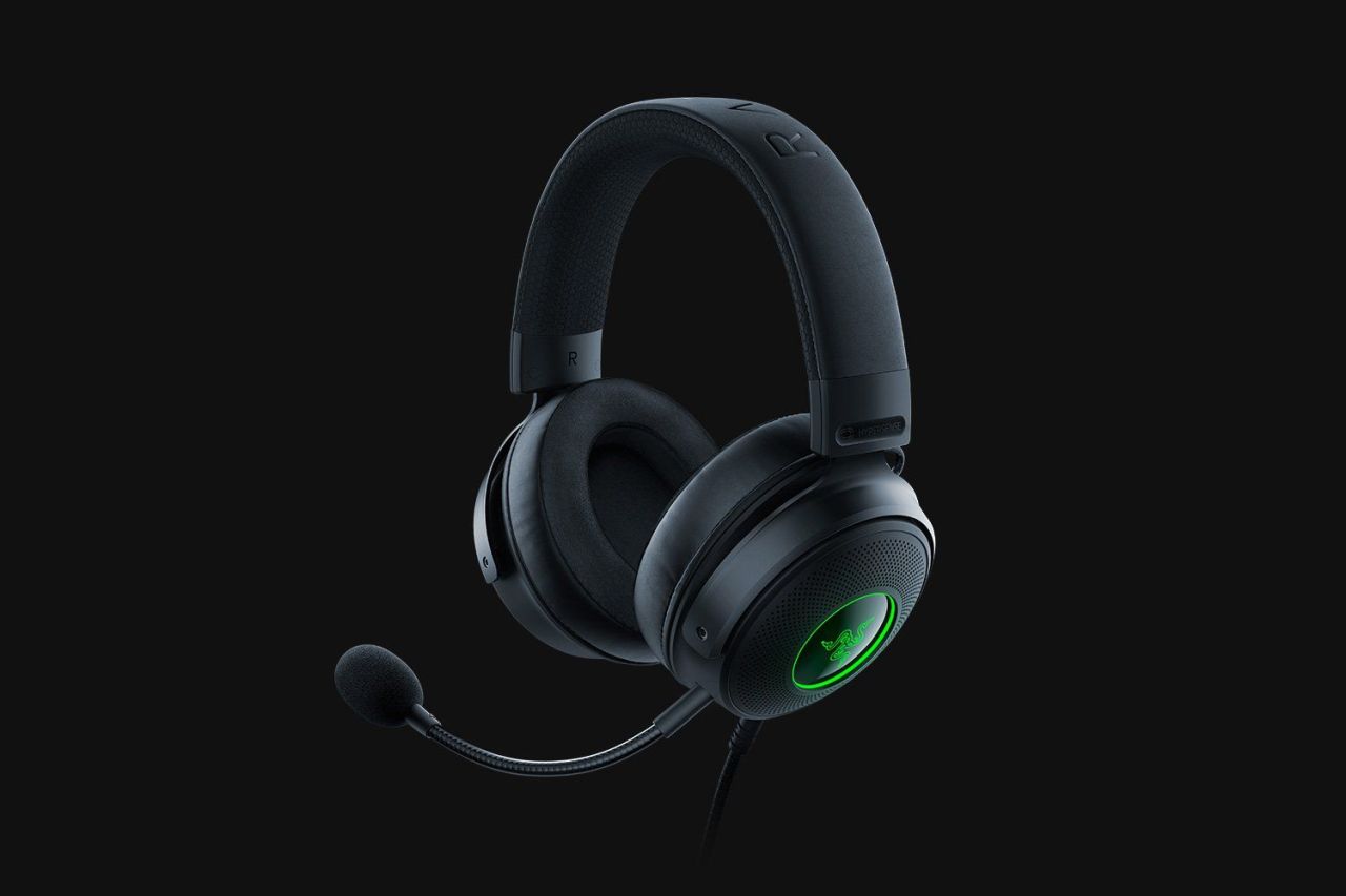 Razer Kraken V3 Hypersense Gaming Headset Black Razer Kraken V3 Hypersense Gaming Headset Black