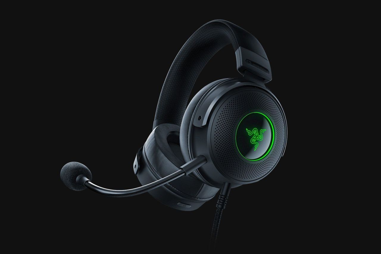 Razer Kraken V3 Hypersense Gaming Headset Black Razer Kraken V3 Hypersense Gaming Headset Black