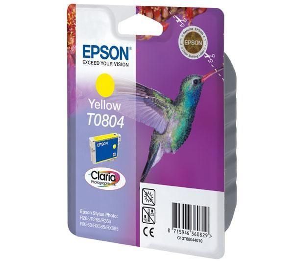 Epson T0804 Yellow tintapatron Epson T0804 Yellow tintapatron