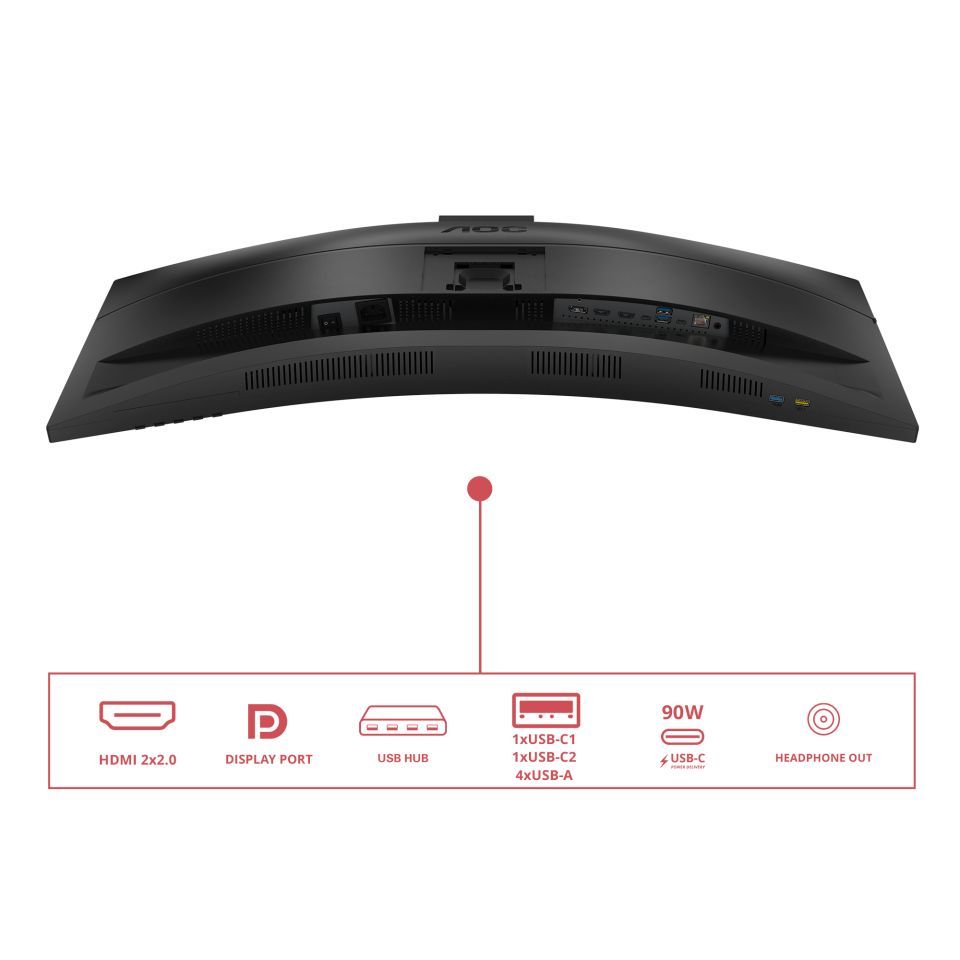 AOC 34" CU34E4CW LED Curved AOC 34" CU34E4CW LED Curved