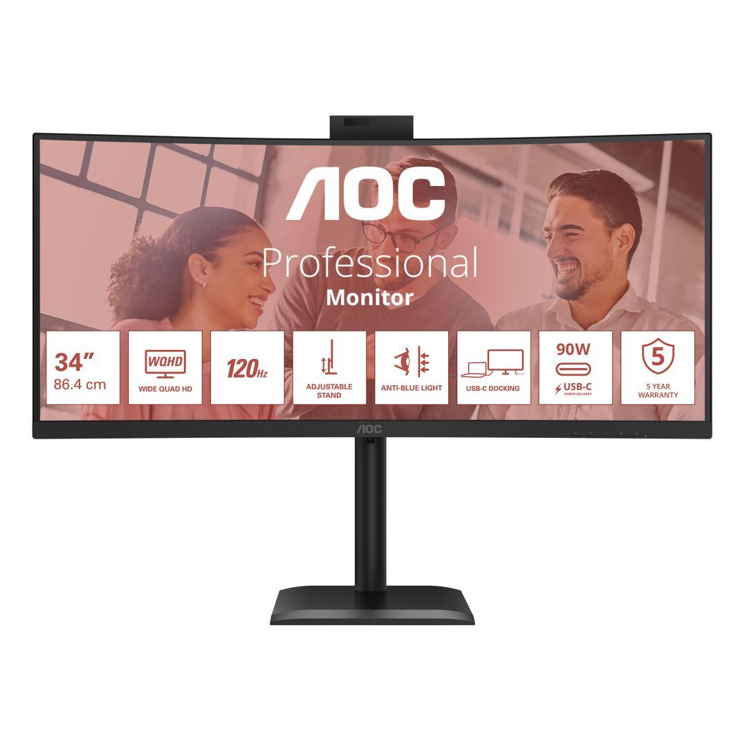 AOC 34" CU34E4CW LED Curved AOC 34" CU34E4CW LED Curved