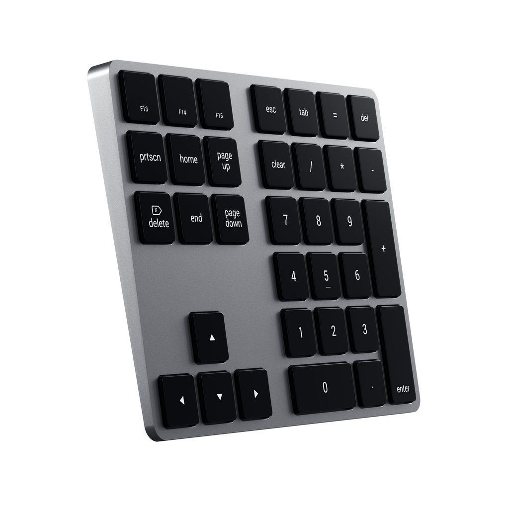 Satechi Aluminum Bluetooth Extended Keypad Space Grey Satechi Aluminum Bluetooth Extended Keypad Space Grey