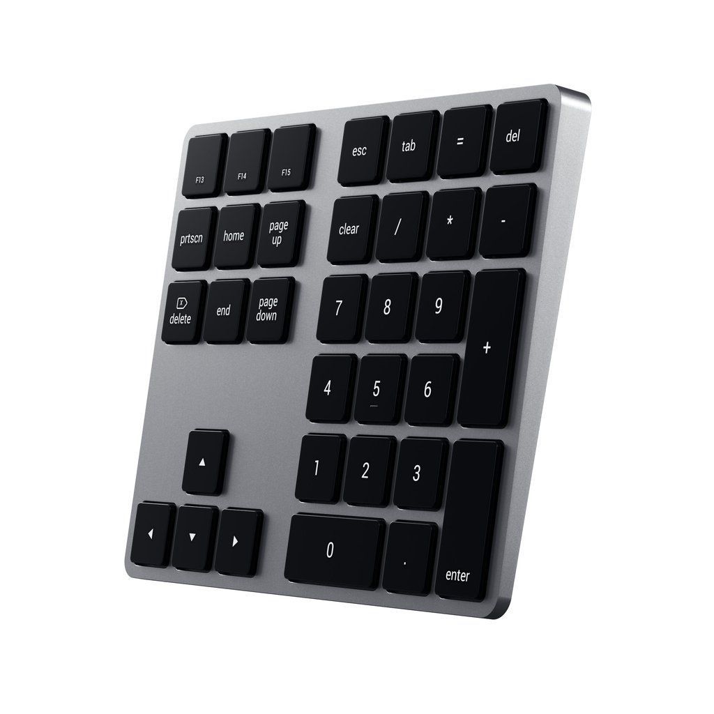 Satechi Aluminum Bluetooth Extended Keypad Space Grey Satechi Aluminum Bluetooth Extended Keypad Space Grey
