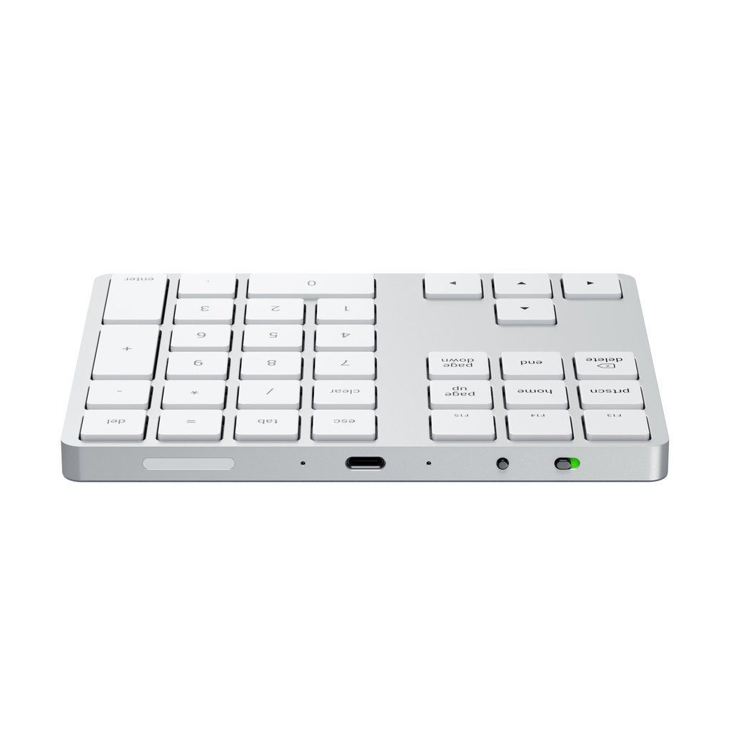 Satechi Aluminum Bluetooth Extended Keypad Silver Satechi Aluminum Bluetooth Extended Keypad Silver