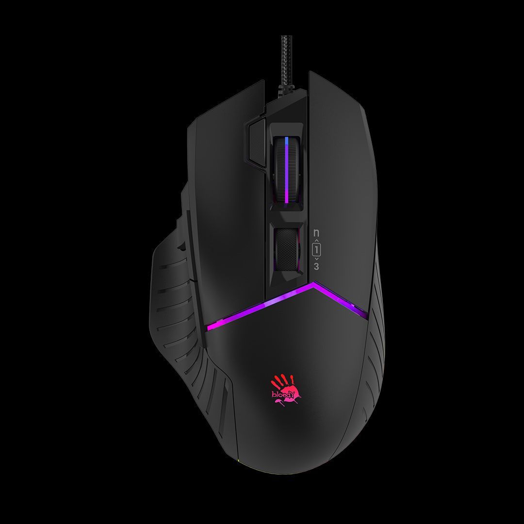 A4-Tech Bloody W95 Max Activated RGB Gaming mouse Stone Black A4-Tech Bloody W95 Max Activated RGB Gaming mouse Stone Black