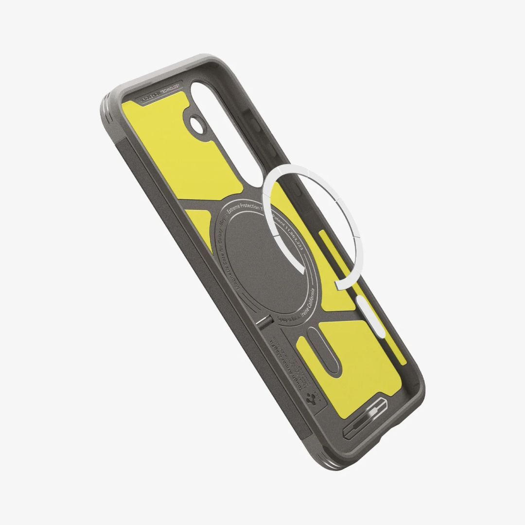 Spigen Tough Armor MagSafe case for Samsung Galaxy S25 FE Gunmetal Spigen Tough Armor MagSafe case for Samsung Galaxy S25 FE Gunmetal