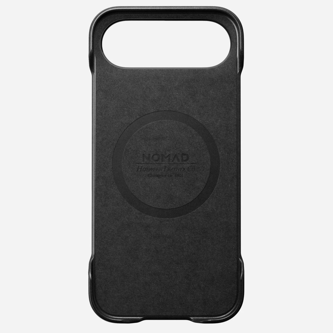 Nomad Traditional Leather (Horween) case for iPhone Air Black