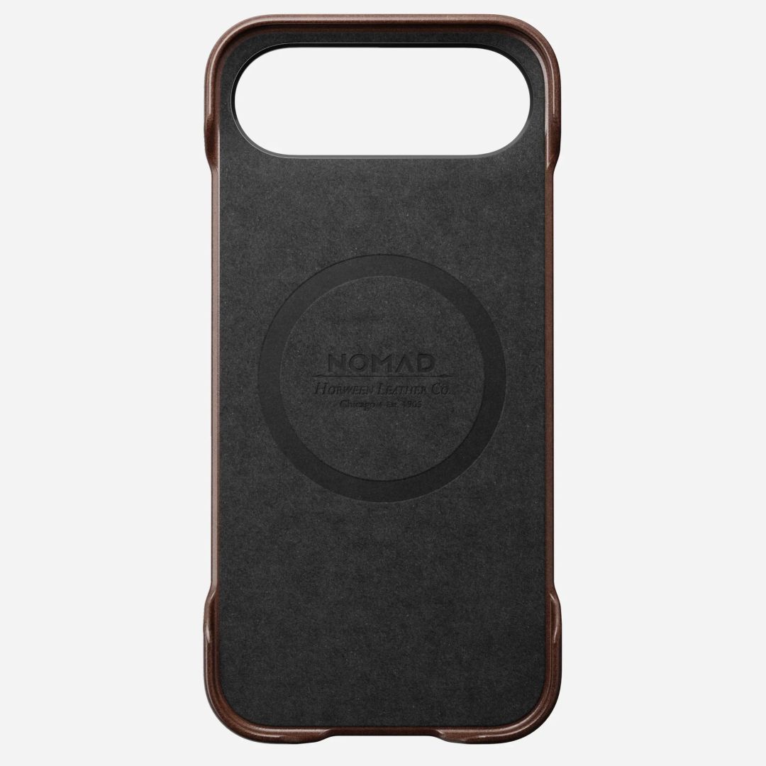 Nomad Traditional Leather (Horween) case for iPhone Air Rustic Brown Nomad Traditional Leather (Horween) case for iPhone Air Rustic Brown