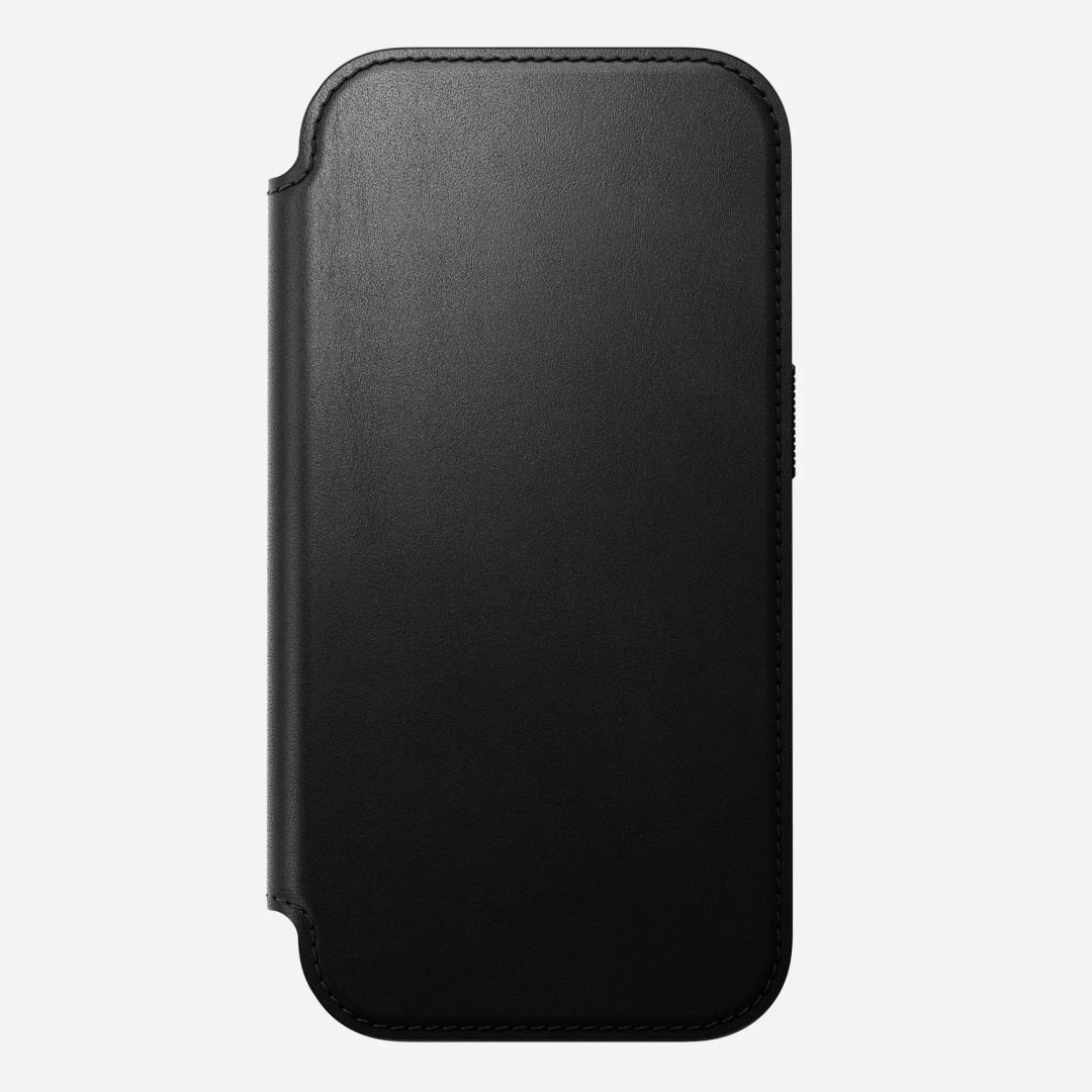 Nomad Modern Leather Folio for iPhone 17 Pro Black Nomad Modern Leather Folio for iPhone 17 Pro Black