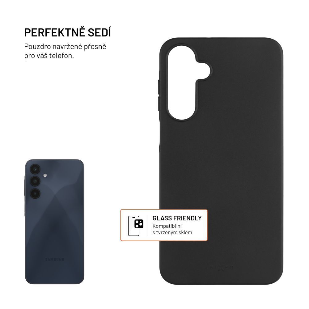 FIXED ReStory TPU tok Samsung Galaxy A16 5G készülékhez, fekete
