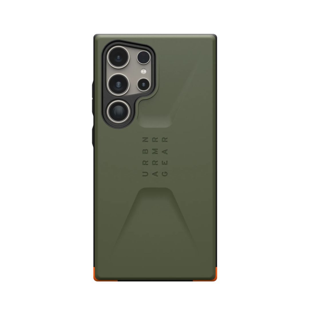 UAG Civilian Samsung Galaxy S24 Ultra Olive Drab UAG Civilian Samsung Galaxy S24 Ultra Olive Drab