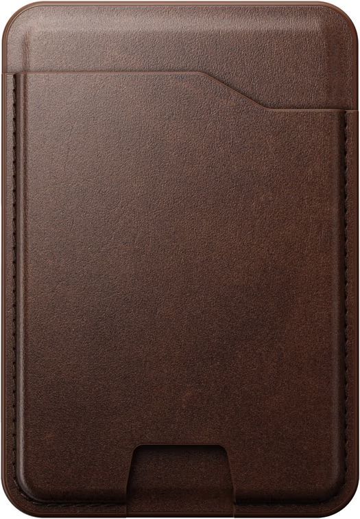 Nomad Leather Mag Wallet with Find My Tracking Brown Nomad Leather Mag Wallet with Find My Tracking Brown