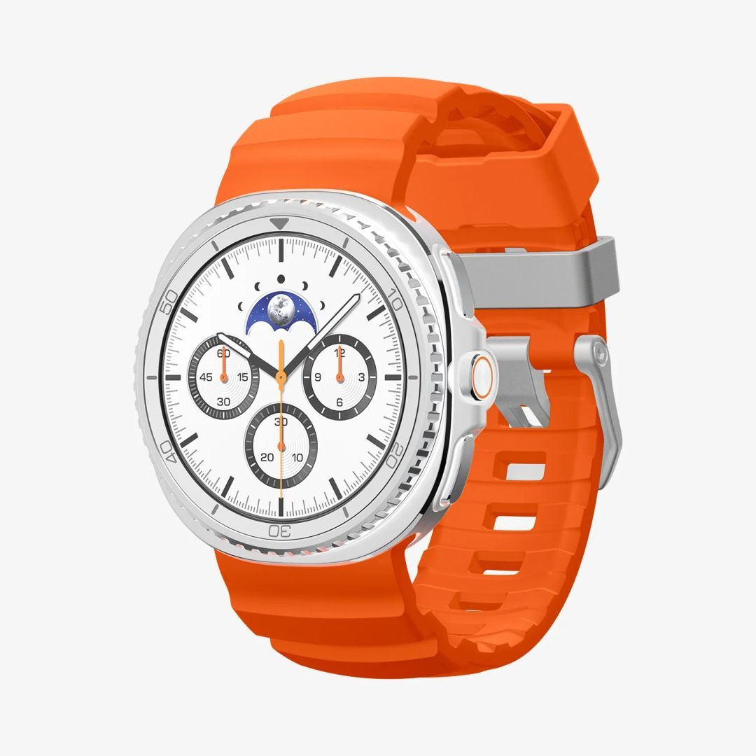 Spigen Silicone Band for Samsung Galaxy Watch 8 46mm/44mm/40mm Orange Spigen Silicone Band for Samsung Galaxy Watch 8 46mm/44mm/40mm Orange