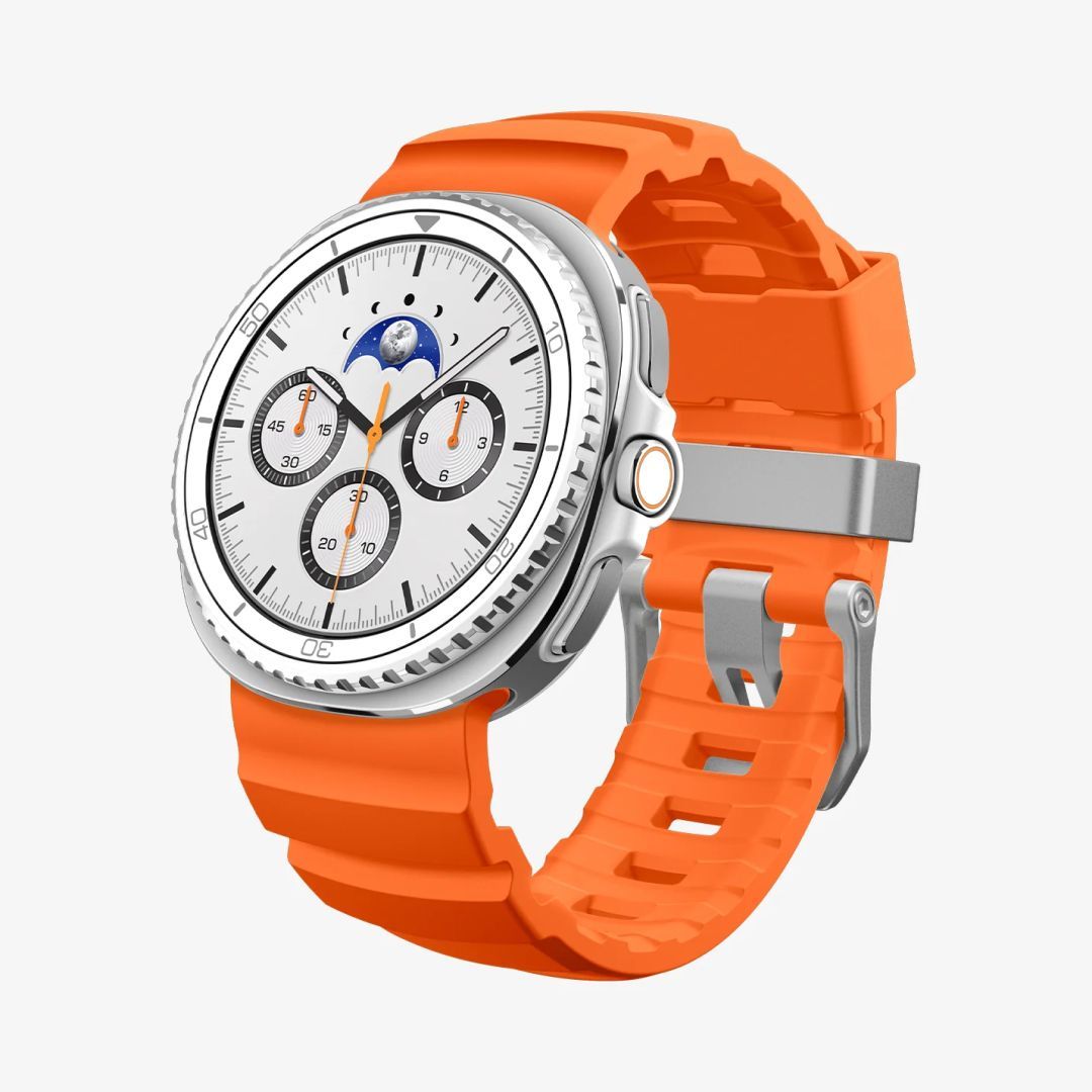 Spigen Silicone Band for Samsung Galaxy Watch 8 46mm/44mm/40mm Orange Spigen Silicone Band for Samsung Galaxy Watch 8 46mm/44mm/40mm Orange