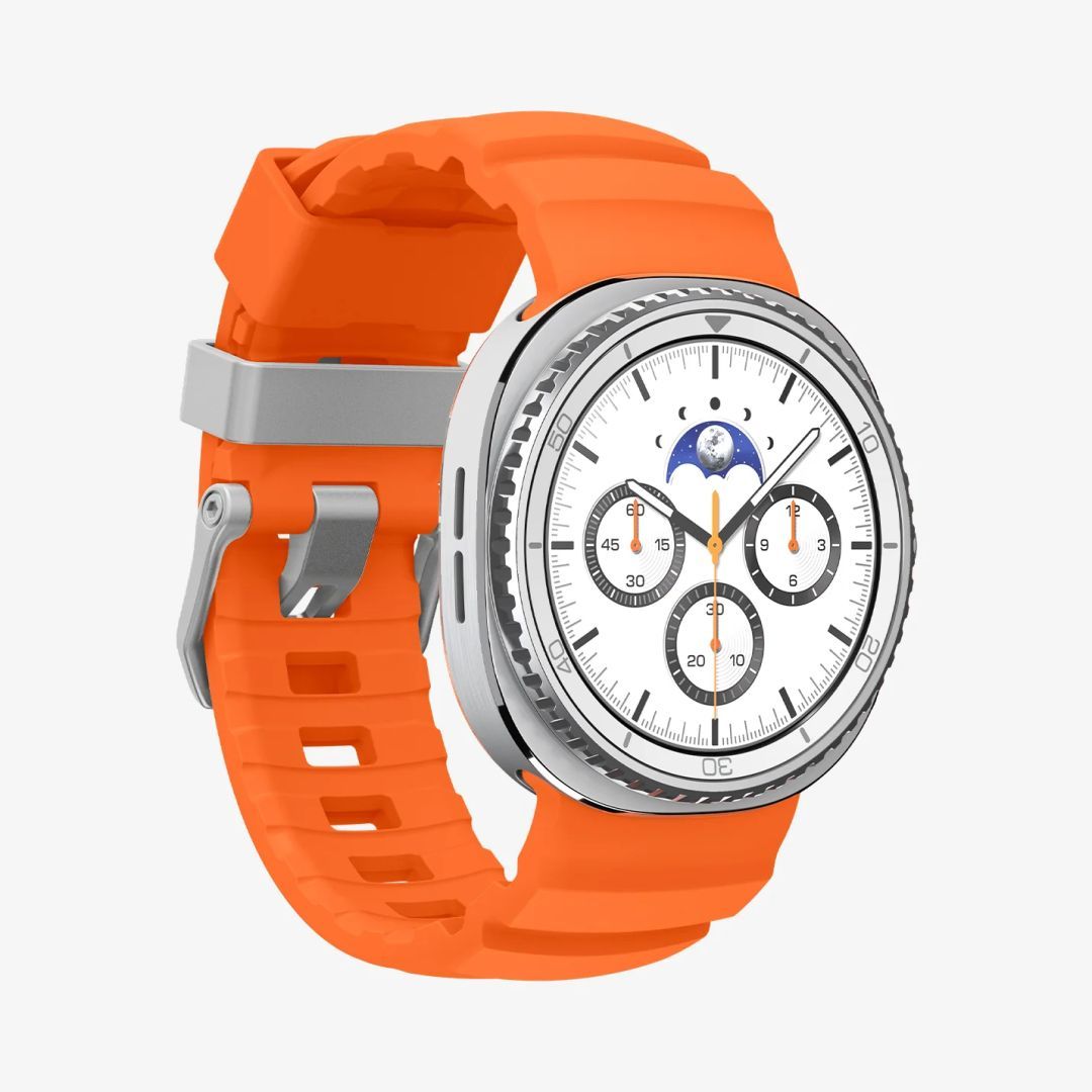 Spigen Silicone Band for Samsung Galaxy Watch 8 46mm/44mm/40mm Orange Spigen Silicone Band for Samsung Galaxy Watch 8 46mm/44mm/40mm Orange