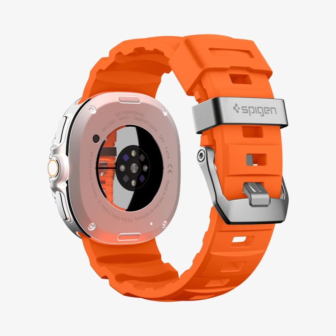 Spigen Silicone Band for Samsung Galaxy Watch 8 46mm/44mm/40mm Orange Spigen Silicone Band for Samsung Galaxy Watch 8 46mm/44mm/40mm Orange