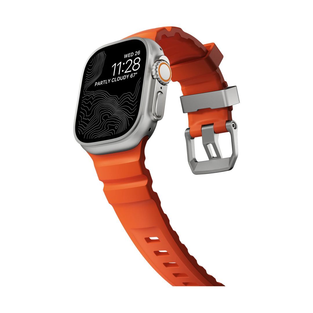 Nomad Rocky Point Band AW 49/45/44/42mm Natural/Magma Nomad Rocky Point Band AW 49/45/44/42mm Natural/Magma