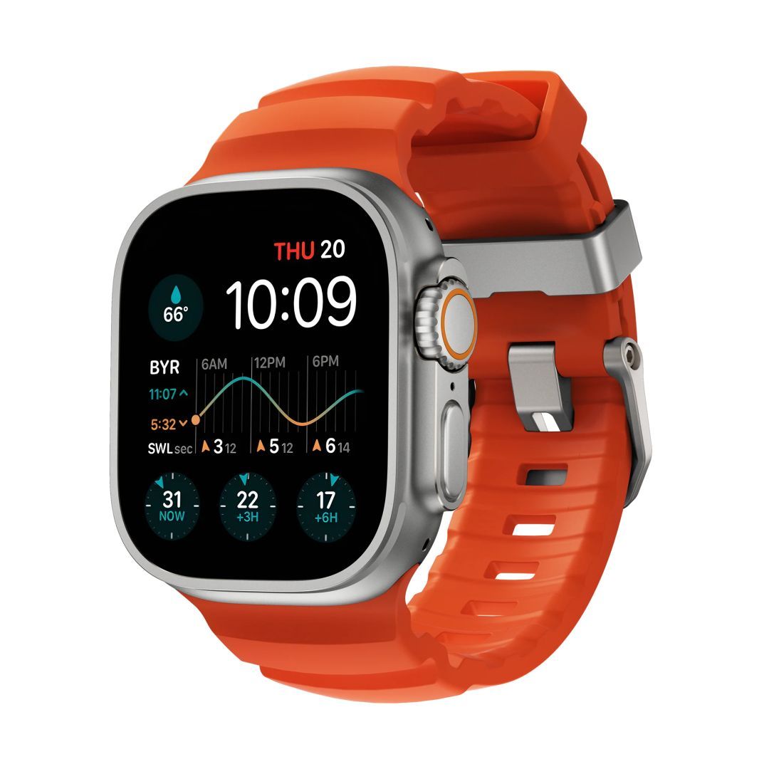 Nomad Rocky Point Band AW 49/45/44/42mm Natural/Magma Nomad Rocky Point Band AW 49/45/44/42mm Natural/Magma