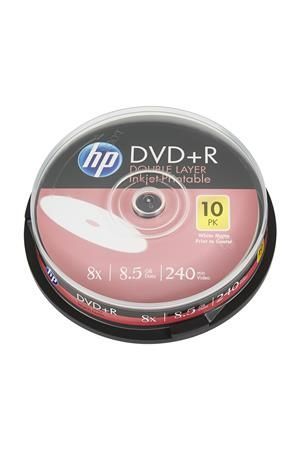 HP DVD+R 8,5Gb 8x Hengeres 10db/csomag (10-es címke) HP DVD+R 8,5Gb 8x Hengeres 10db/csomag (10-es címke)