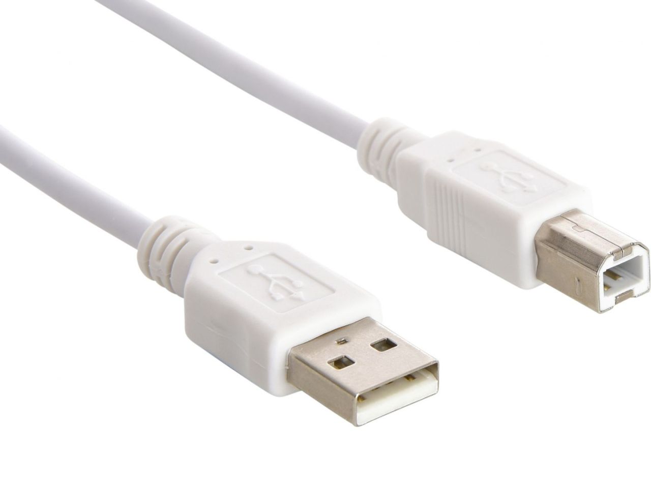 Sandberg USB 2.0 A-B male 1.8 m White Sandberg USB 2.0 A-B male 1.8 m White