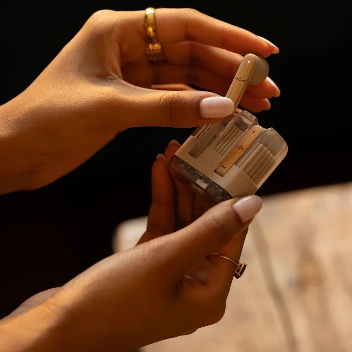 Marley Zion TWS Bluetooth Headset Cream Marley Zion TWS Bluetooth Headset Cream