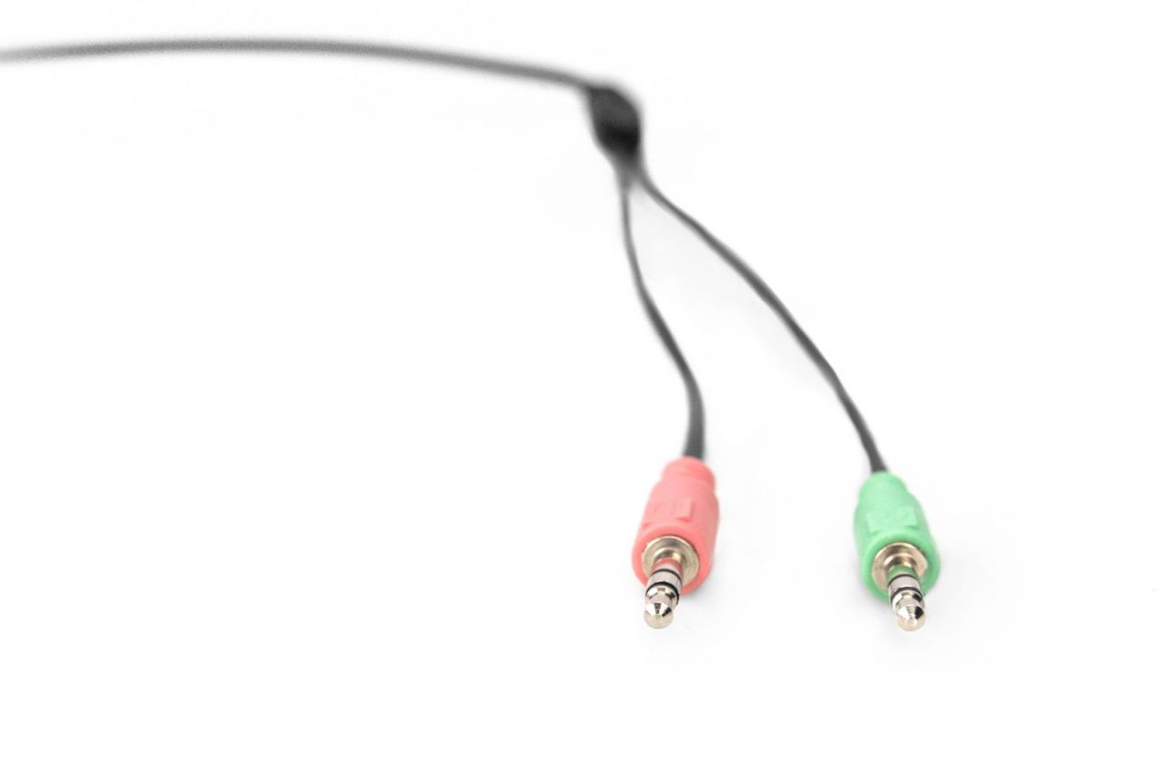 Digitus On Ear Office Headset with Noise Reduction 2x3.5 mm Stereo Black Digitus On Ear Office Headset with Noise Reduction 2x3.5 mm Stereo Black