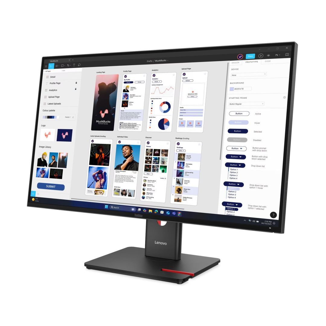 Lenovo 31,5" T32UD-40 IPS LED