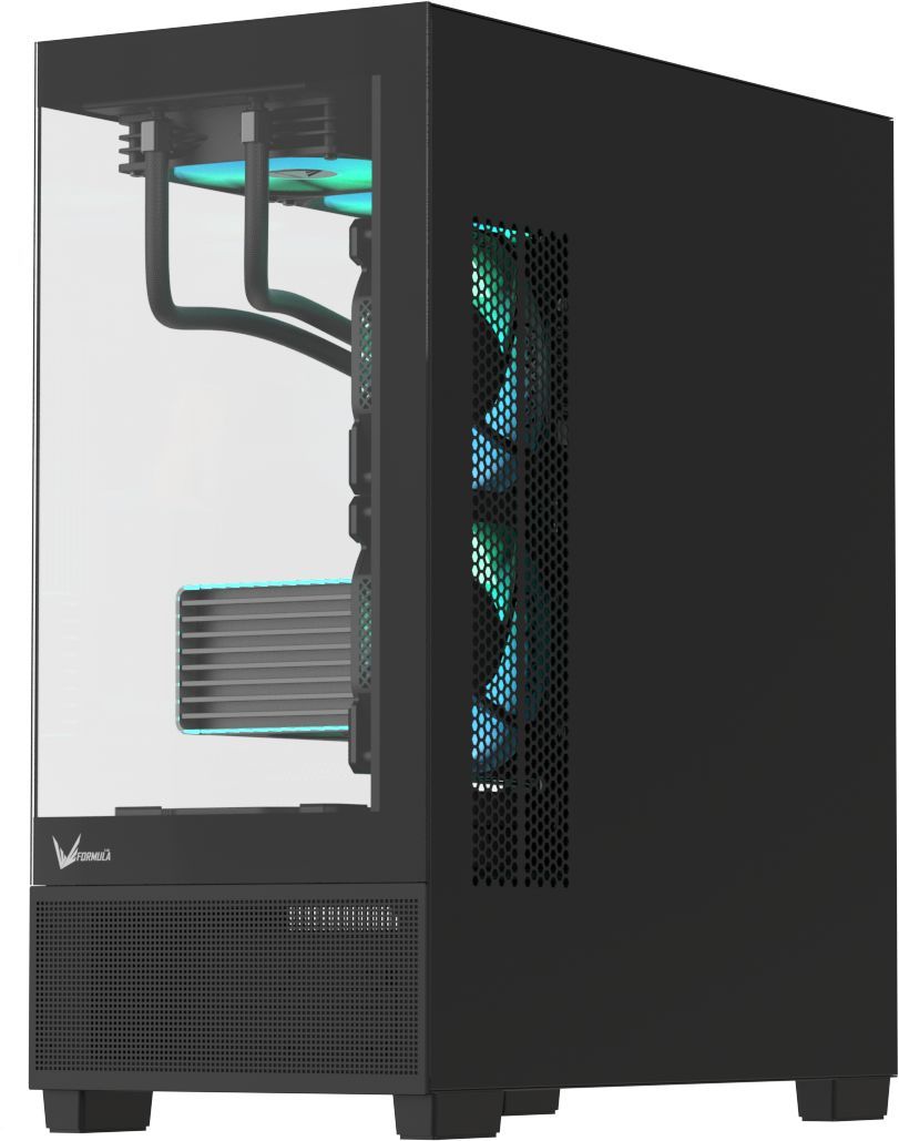 Formula Crystal E1 Floe Tempered Glass Black Formula Crystal E1 Floe Tempered Glass Black