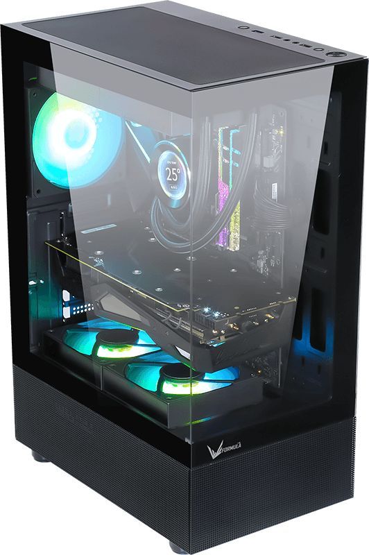 Formula Crystal Z1 Tempered Glass Black