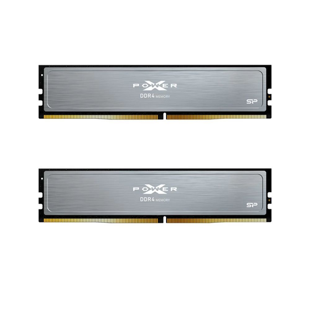 Silicon Power 32GB DDR4 3200MHz Kit(2x16GB) XPower Pulse Black/Silver Silicon Power 32GB DDR4 3200MHz Kit(2x16GB) XPower Pulse Black/Silver