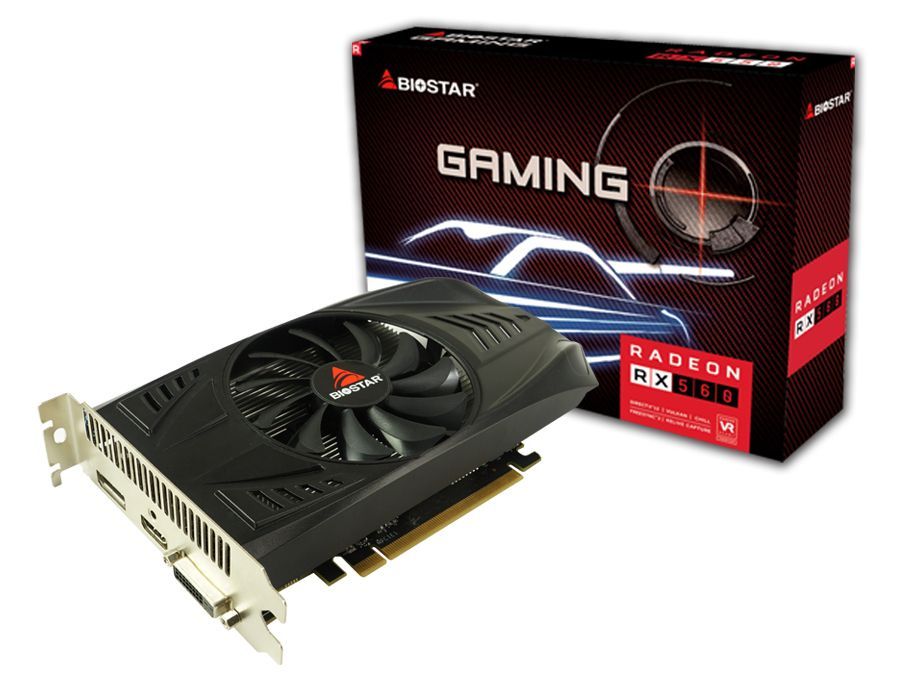Biostar Radeon RX560 4GB DDR5 Biostar Radeon RX560 4GB DDR5