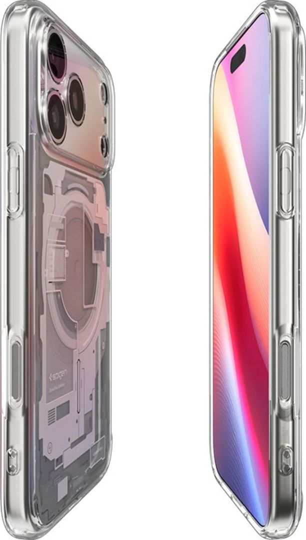 Spigen Ultra Hybrid MagSafe case for iPhone 17 Pro Zero One White Spigen Ultra Hybrid MagSafe case for iPhone 17 Pro Zero One White