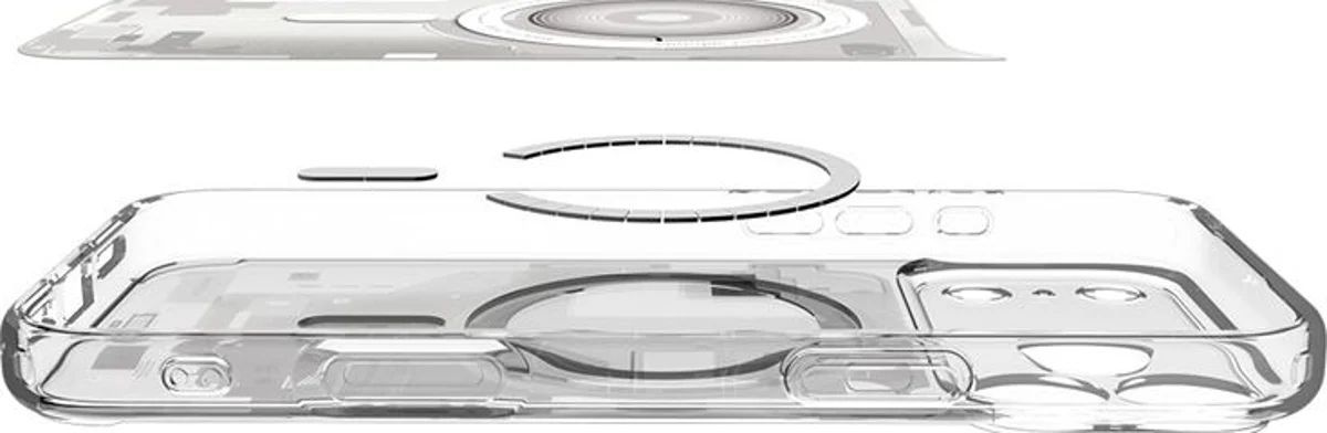 Spigen Ultra Hybrid MagSafe case for iPhone 17 Pro Zero One White Spigen Ultra Hybrid MagSafe case for iPhone 17 Pro Zero One White