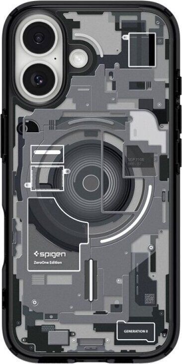 Spigen Ultra Hybrid MagSafe case for iPhone 17 Zero One Black Spigen Ultra Hybrid MagSafe case for iPhone 17 Zero One Black