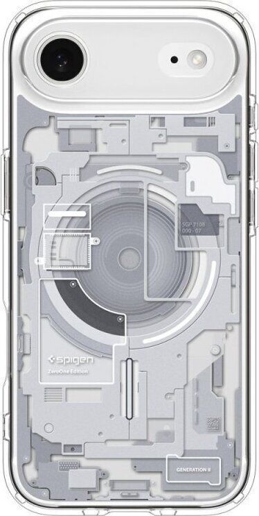 Spigen Ultra Hybrid MagSafe case for iPhone Air Zero One White Spigen Ultra Hybrid MagSafe case for iPhone Air Zero One White