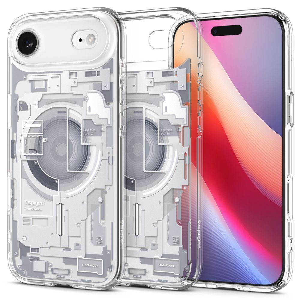 Spigen Ultra Hybrid MagSafe case for iPhone Air Zero One White Spigen Ultra Hybrid MagSafe case for iPhone Air Zero One White