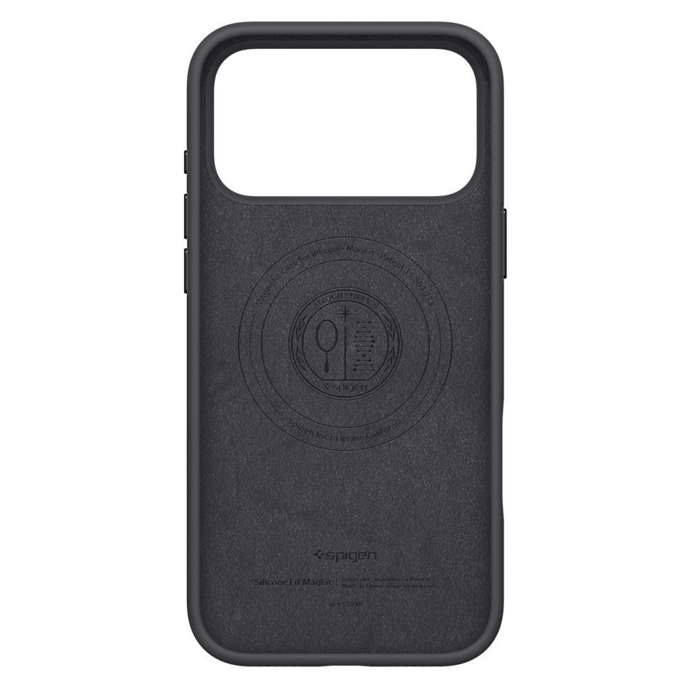 Spigen Silicone Fit MagSafe case for iPhone 17 Pro Max Black Spigen Silicone Fit MagSafe case for iPhone 17 Pro Max Black