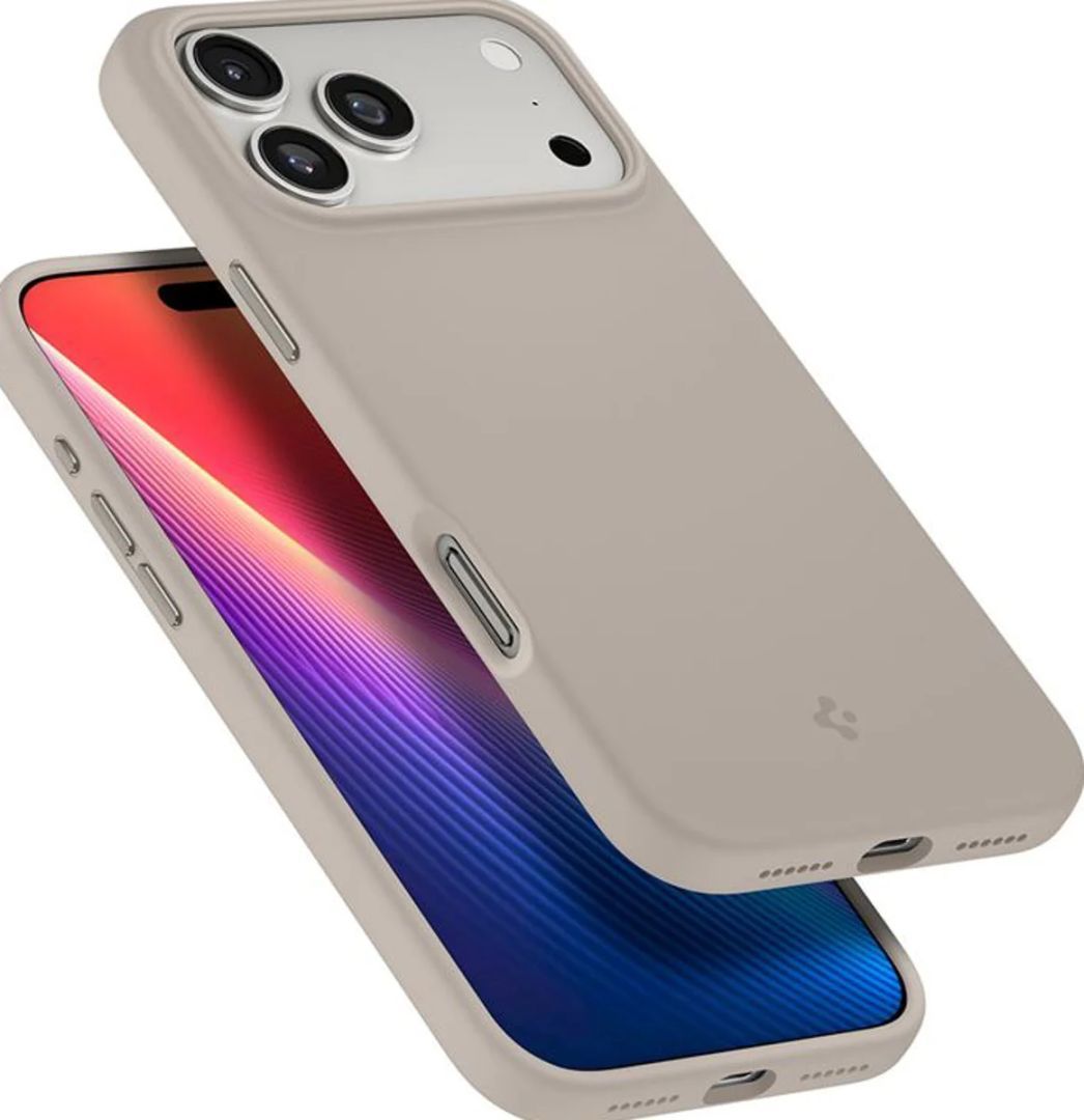 Spigen Silicone Fit MagSafe case for iPhone 17 Pro Stone Spigen Silicone Fit MagSafe case for iPhone 17 Pro Stone