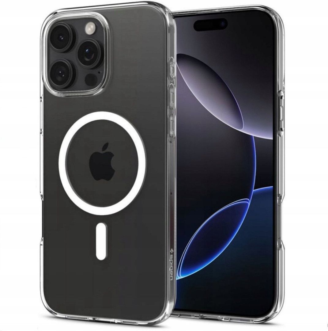 Spigen Liquid Crystal MagSafe for iPhone 17 Pro Max Clear White Spigen Liquid Crystal MagSafe for iPhone 17 Pro Max Clear White