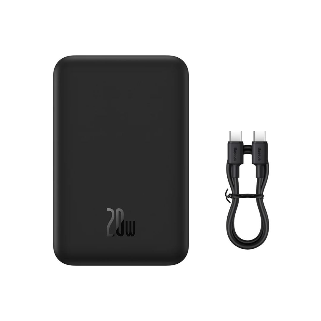 Baseus Magnetic Mini 20000mAh Powerbank Black Baseus Magnetic Mini 20000mAh Powerbank Black