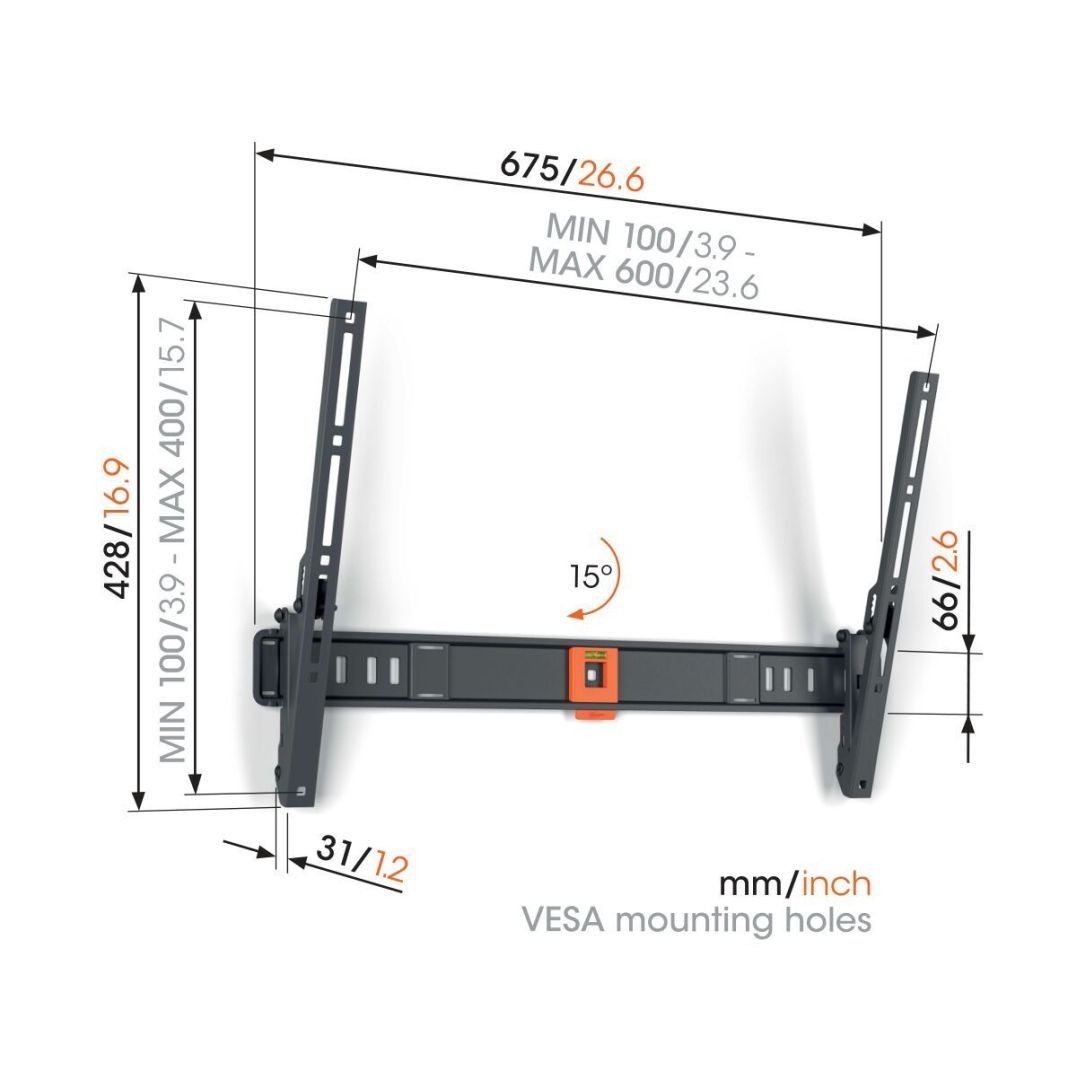 Vogel's TVM 1615 Tilting TV Wall Mount Vogel's TVM 1615 Tilting TV Wall Mount