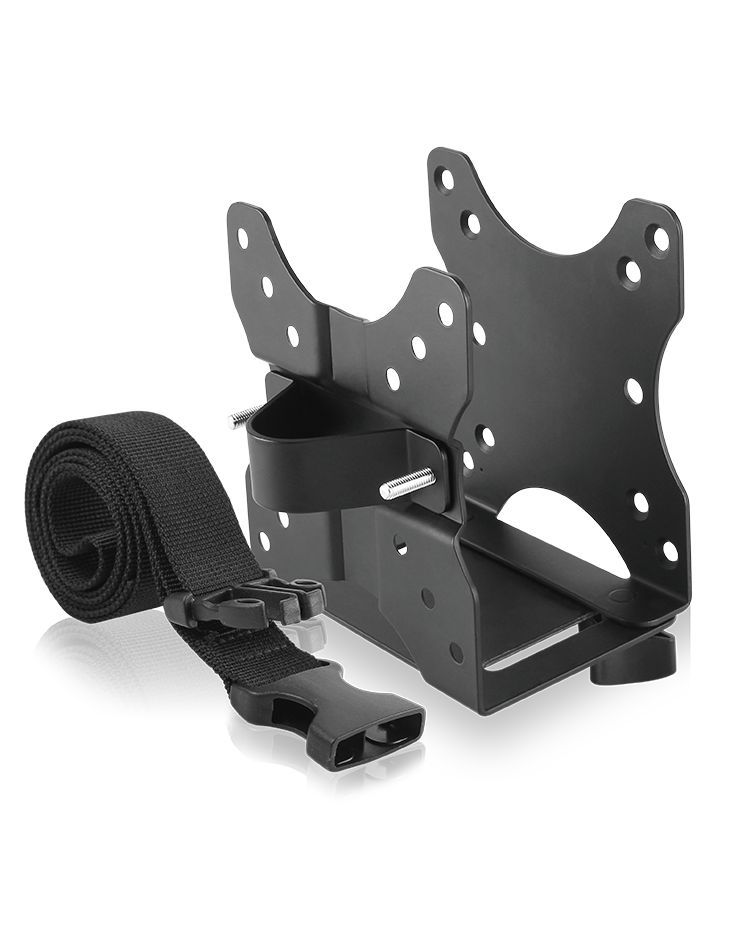 Raidsonic IB-MSA102-VM IcyBox VESA mounted miniPC holder with VESA 75x75/100x100 support Raidsonic IB-MSA102-VM IcyBox VESA mounted miniPC holder with VESA 75x75/100x100 support